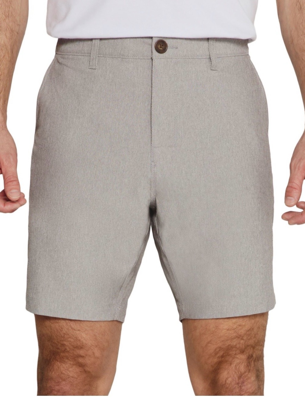 NWT Infinity Men's Grey hybrid stretch Shorts